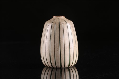 Lot 354 - A Martin Brothers stoneware gourd vase, of...