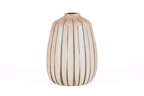 Lot 354 - A Martin Brothers stoneware gourd vase, of...