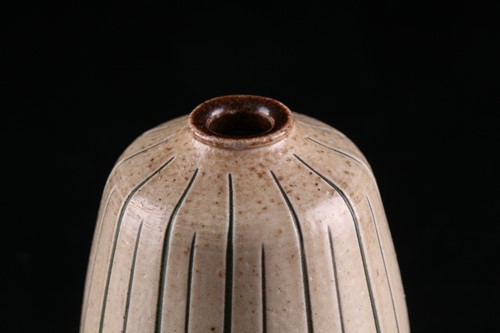 Lot 354 - A Martin Brothers stoneware gourd vase, of...