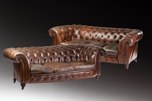 Lot 264 - A matched pair of 'Country House' weathered...