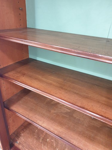 Lot 114 - A Victorian figured mahogany collectors...