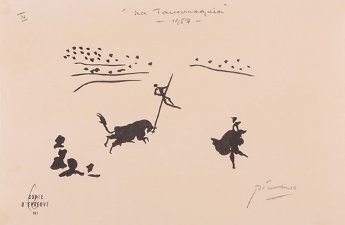 Lot 120 - Pablo Picasso (1881 - 1973), La Tauromaquia -...