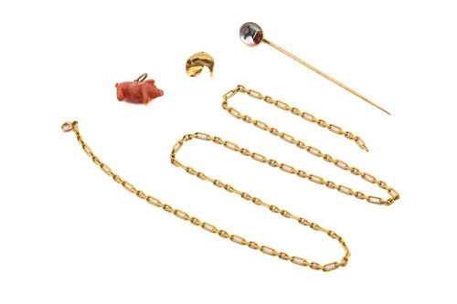 Lot 111 - A small collection of mixed jewellery,...