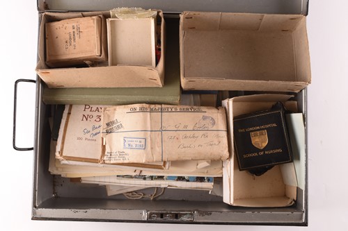 Lot 182 - A WWI medal group to Lt. T B Pugh (R.N.R),...