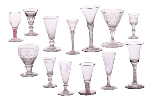 Lot 357 - A collection of thirteen 18th and 19th-century...