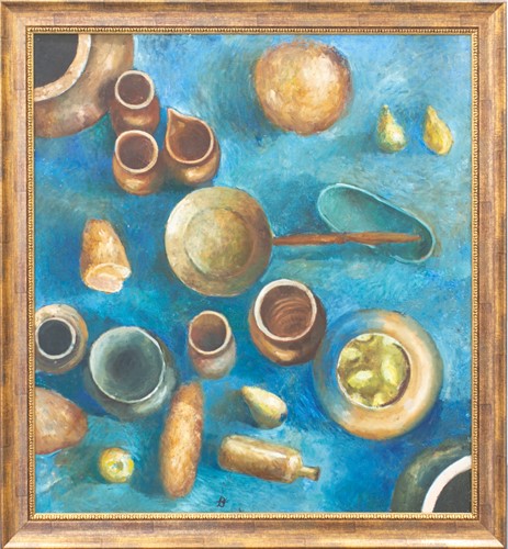 Lot 18 - 20th century Middle Eastern school, still life...