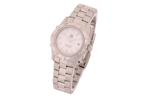 Lot 338 - A Tag Heuer Aquaracer 300 meters lady's...