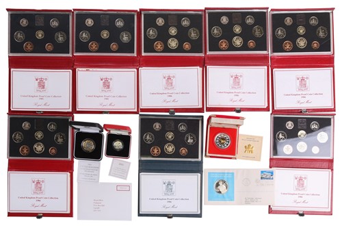 Lot 302 - United Kingdom Proof Coin Collections, 2 x...