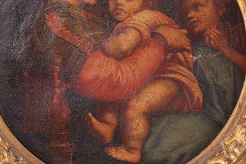 Lot 29 - 19th century school, 'Simeon with the infant...