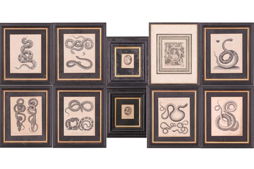 Lot 130 - After J. Wilkes a series of seven copper plate...