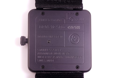 Lot 315 - A limited-edition Bell & Ross BR01-92, with an...