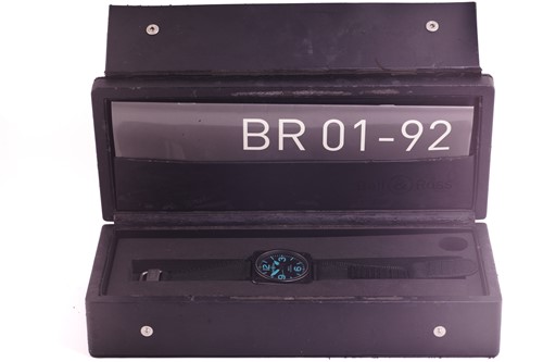 Lot 315 - A limited-edition Bell & Ross BR01-92, with an...