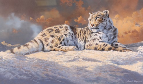 Lot 14 - Adrian C Rigby (b. 1962) British, 'Snow...