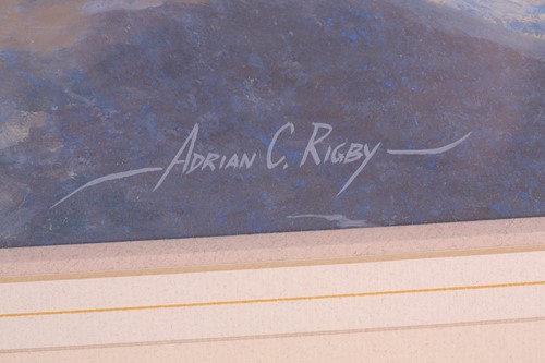 Lot 14 - Adrian C Rigby (b. 1962) British, 'Snow...