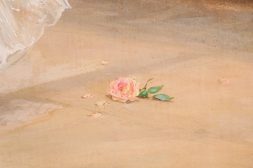 Lot 21 - Jules Giradet (1856-1938) French, 'The Wedding'...