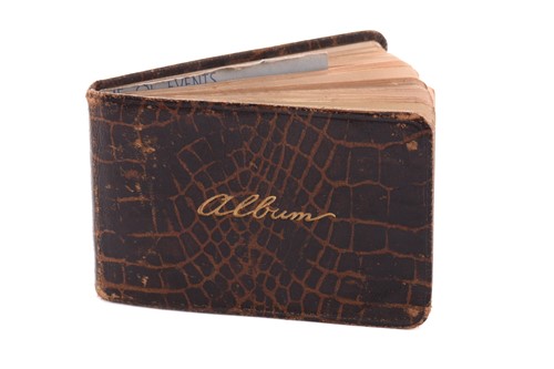 Lot 204 - A mid-20th century autograph book, containing...
