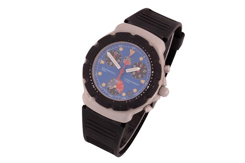 Lot 302 - A Tag Heuer professional chronograph gents...