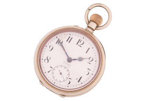 Lot 201 - A 'Goliath' 8-day reserve open face pocket...