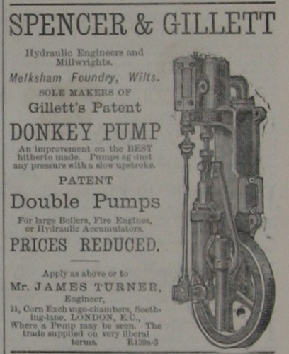 Lot 186 - A 19th-century patent model "Gillett's Patent"...