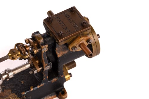 Lot 186 - A 19th-century patent model "Gillett's Patent"...