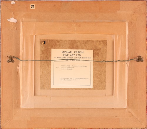 Lot 7 - John Pawle (1915-2010) British, 'Priory...