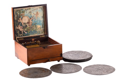 Lot 200 - An early 20th-century walnut-cased tabletop...