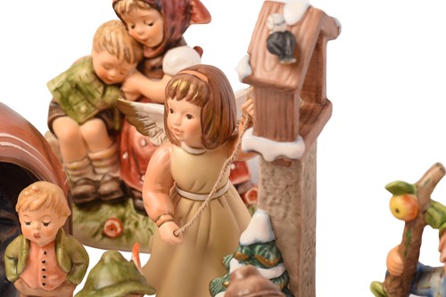 Lot 222 - A large collection of modern Hummel figures,...