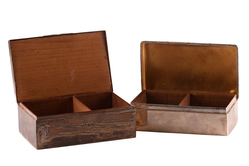 Lot 469 - An early 20th-century rectangular silver...