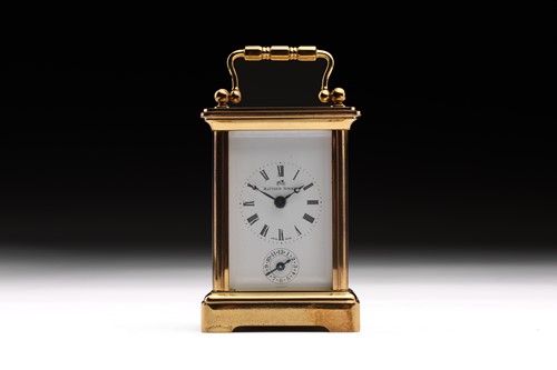 Lot 174 - A Matthew Norman miniature brass four-glass...