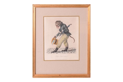 Lot 50 - A group of sixteen Georgian coloured...