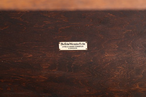 Lot 123 - A pair of Globe Wernicke four-section modular...