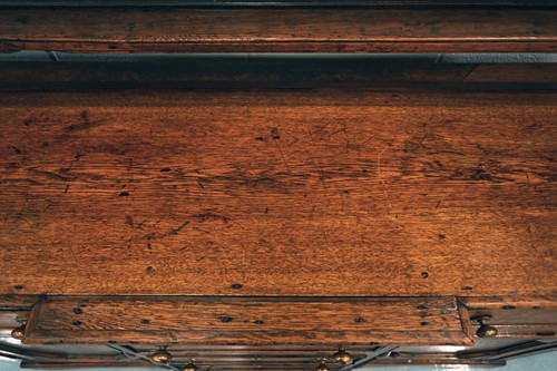 Lot 159 - A 19th-century Welsh (probably Anglesey) oak...