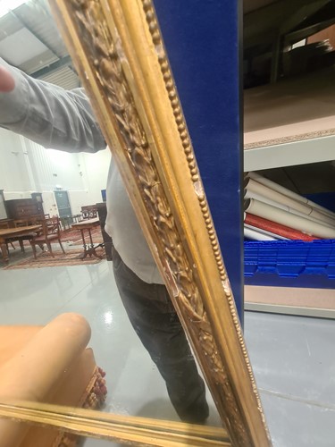 Lot 165 - A pair of large Victorian carved wood and gilt...