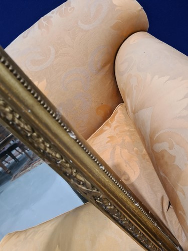 Lot 165 - A pair of large Victorian carved wood and gilt...