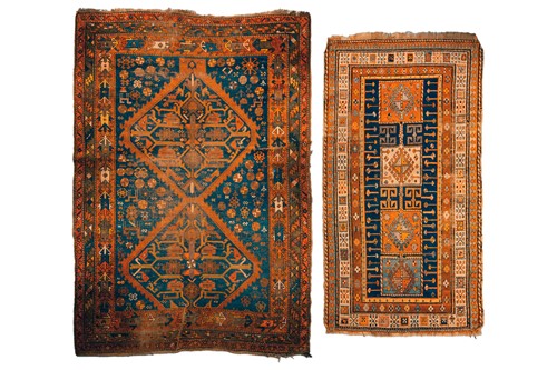 Lot 168 - An early 20th century Caucasian Kazak rug,...