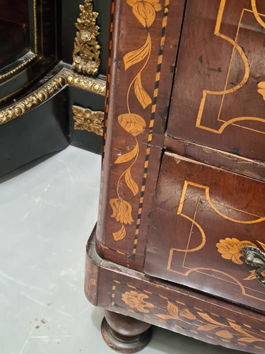 Lot 155 - An early 19th-century Dutch marquetry inlaid...
