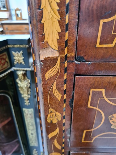 Lot 155 - An early 19th-century Dutch marquetry inlaid...