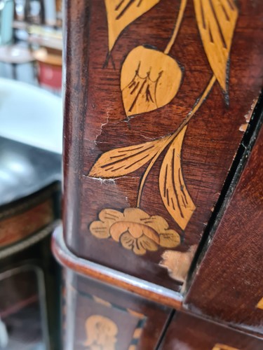 Lot 155 - An early 19th-century Dutch marquetry inlaid...