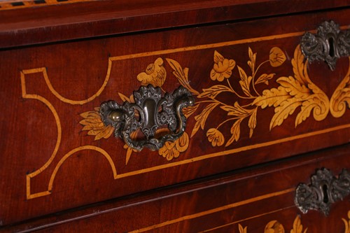 Lot 155 - An early 19th-century Dutch marquetry inlaid...