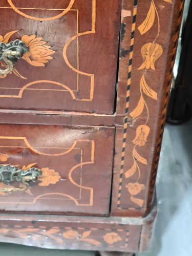 Lot 155 - An early 19th-century Dutch marquetry inlaid...