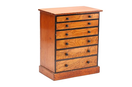 Lot 194 - An Aesthetic Movement period faux bamboo and...