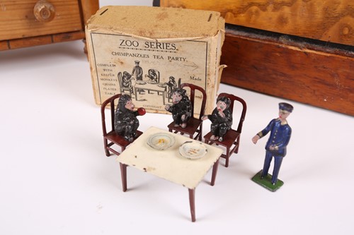 Lot 194 - An Aesthetic Movement period faux bamboo and...