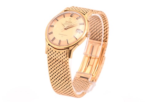 Lot 326 - An Omega constellation chronometer wristwatch...