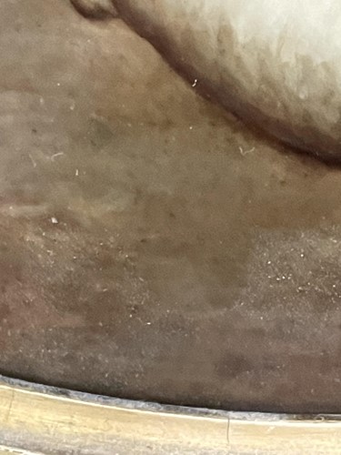 Lot 3 - A large KPM Berlin oval porcelain plaque,...