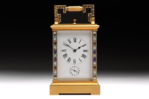 Lot 350 - An early 20th-century champleve enamel...