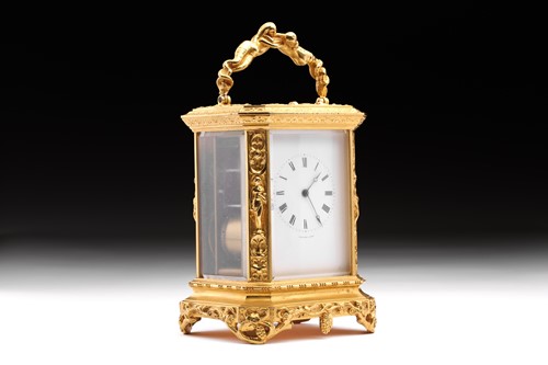 Lot 352 - A 19th-century Bolvillier of Paris 8-day...