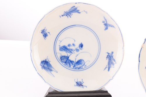 Lot 71 - A small collection of mostly Chinese blue and...