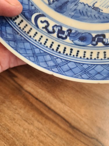 Lot 71 - A small collection of mostly Chinese blue and...