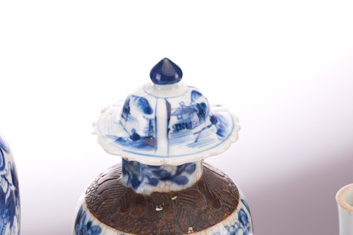 Lot 71 - A small collection of mostly Chinese blue and...