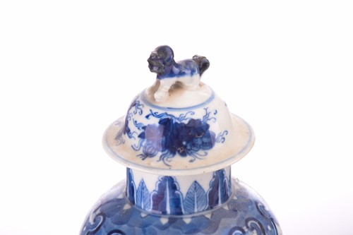 Lot 71 - A small collection of mostly Chinese blue and...